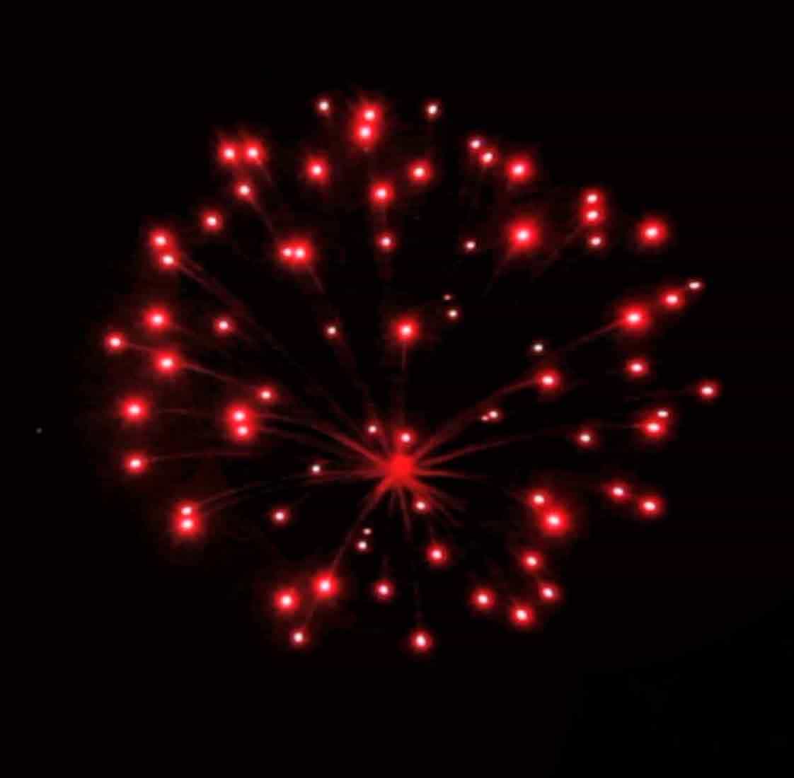 Высотный шар 2,5" Red strobe