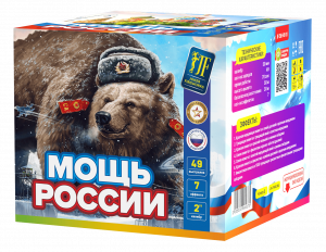 Салютная установка "Мощь России"