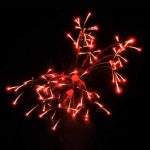 Высотный шар 4" Red wave crossette 14-15stars