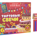 Тортовая свеча TS10-30 с/6