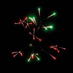 Высотный шар 3" Color wave crossette (Red and Green wave crossette) 9-10stars