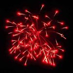 Высотный шар 6" Red wave crossette 27-28stars