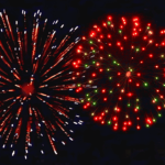Высотный шар 5" Blue to red to green