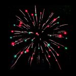 Высотный шар 4" Flower crown to color (red green blue)
