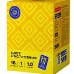 Салютная установка (пластик) "Цвет настроения" желтый