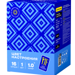 Салютная установка (пластик) "Цвет настроения" синий