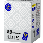 Салютная установка (пластик) "Цвет настроения" белый