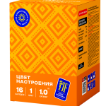 Салютная установка (пластик) "Цвет настроения" оранжевый